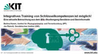 Integratives Training von Schlüsselkompetenzen, Kamm, Rabold